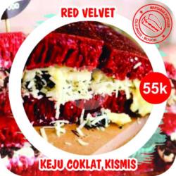 Keju Coklat Kismis - Red Velvet