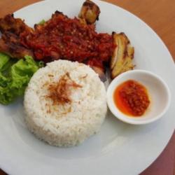 Nasi Belut Bakar Sambal Tumis