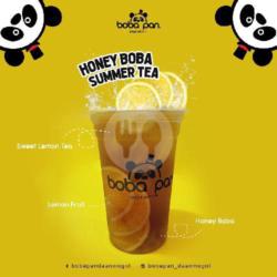 Honey Boba Summer Tea