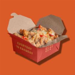 Salted Egg Chicken Rice Bowl