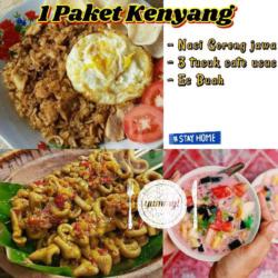 Nasi Goreng Jawa   Usus Gongso  Es Buah