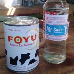 Air Soda Campur Susu Telur Ayam Kampung