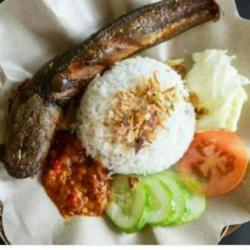 Pecel Lele   Nasi