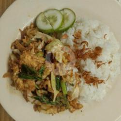 Nasi Gila Cumi   Teri