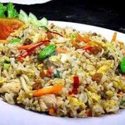 Nasi Goreng Ikan Asin Pete