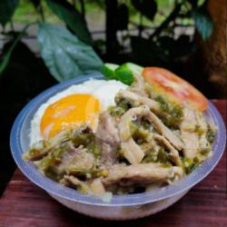 Nasi Ayam Suwir Sambal Ijo