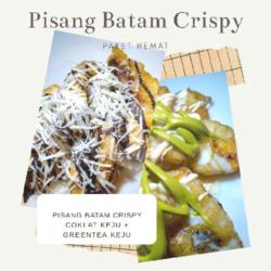 Pisang Batam Crispy Coklat Keju   Greentea Keju