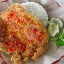 Nasi Telor Crispy   Tahu Tempe