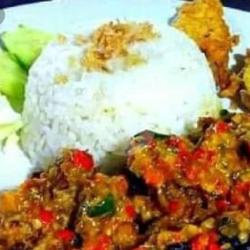 Paket Nasi Sambal Belut