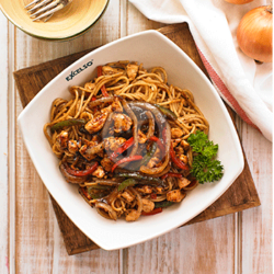 Blackpepper Chicken (spaghetti/fettuccine)