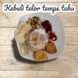 Nasi Kebuli Telor   Tempe   Tahu