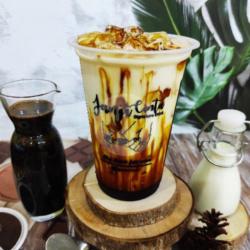 Iced Milk Aren ( Tanpa Kopi)