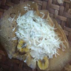 Srabi Rasa Kombinasi. Pisang  Keju.