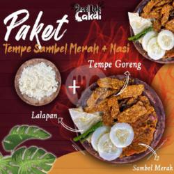 Nasi Tempe Sambel Merah