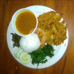 Nasi Sayur   Sambel   Telur Dadar