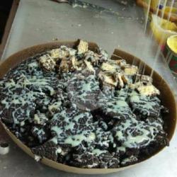 Martabak Bangka Black Sweet Pisang Susu