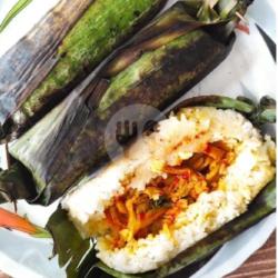 Nasi Bakar Suwir Ayam