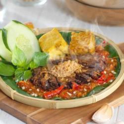 Nasi   Empal ( Bakar / Penyet)   Air Mineral