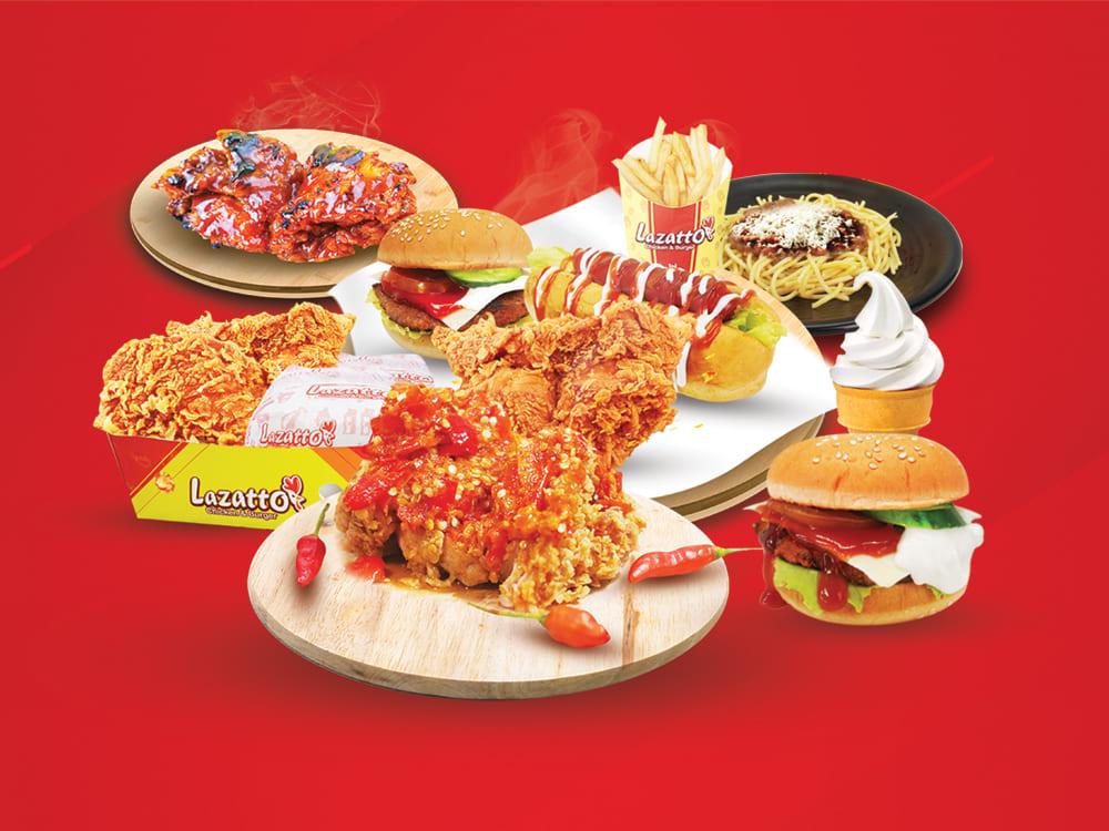 Lazatto Chicken & Burger, Pasar Degung