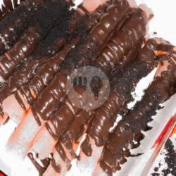 Pisang Roll Coklat Oreo