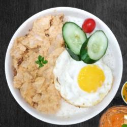 Ricebowl Ayam Saus Salted Egg