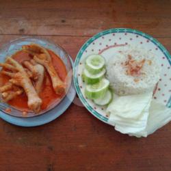 Nasi Ceker Mercon Kuah Pedas