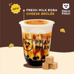 Fresh Milk Boba Cheese Brulee