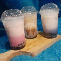 Milk Shake Vanila Blue Boba