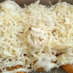 Pisang Crispy Tiramisu Tabur Keju