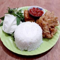 Nasi Jamur Crispy