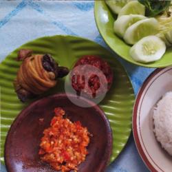 Nasi Ampela Ati Goreng