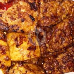 Lalapan Tahu Tempe Bakar (tanpa Nasi)