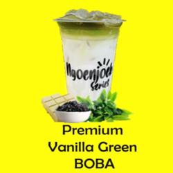 Premium Vanilla Green Tea Boba