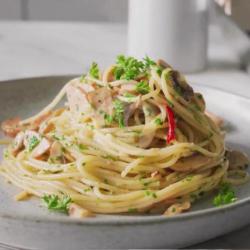 Aglio Olio Mushroom