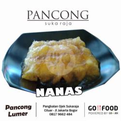 Pancong Setengah Matang Nanas