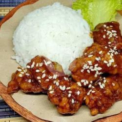 Nasi Chicken Terayaki Wijen