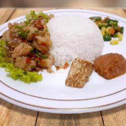 Nasi Ayam Lada Garam