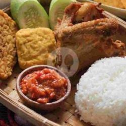 Paket Nasi Ayam Goreng/manis Goreng