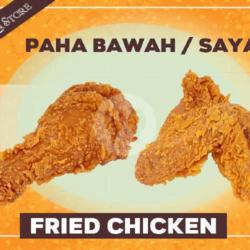 1 Pcs Chicken Crispy  (ph. Bawah / Sayap)