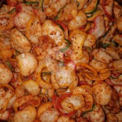 Kerupuk Seblak Warna Warni