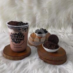 Creamy Choco Topping Bubble   Oreo