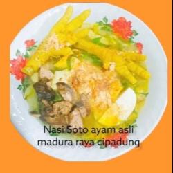 Nasi Soto Ayam Ati Ampela Ceker