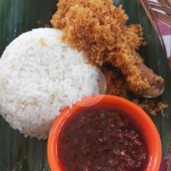 Nasi Liwet Ayam Serundeng