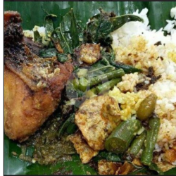 Nasi Ikan Baung Bakar