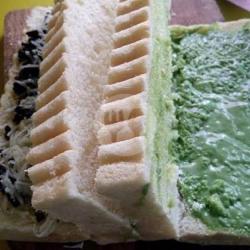 Roti Bakar Greentea Coklat Keju