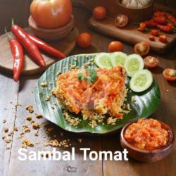 Chicken Geprek Sambal Tomat