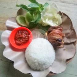 Nasi    Ampela Ati Penyet   Tempe Tahu  Lalapan