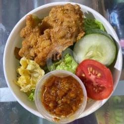 Nasi Kulit Sambal Bawang