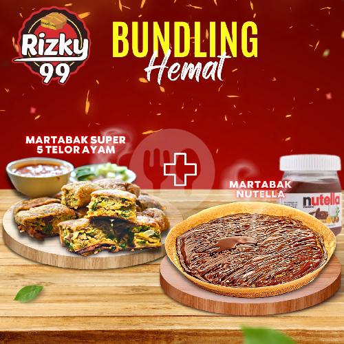 Martabak Nutella + Martabak Super 5 Telor Ayam