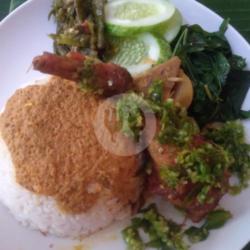 Nasi Ayam Sambal Hijau Super Pedas